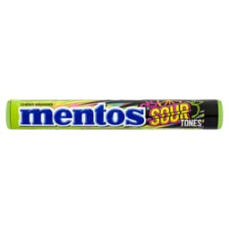 Mentos Sour Tones Chewy Dragees Roll 38g