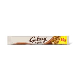 Galaxy Ripple Milk Chocolate Bar 30g 89p PMP