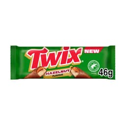 Twix Hazelnut Milk Chocolate Bar 46g