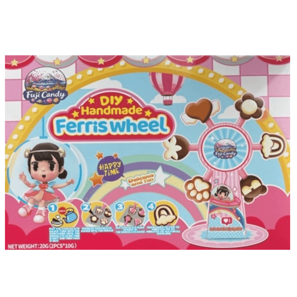 Fuji Candy DIY Handmade Ferris Wheel Kit Box 20g