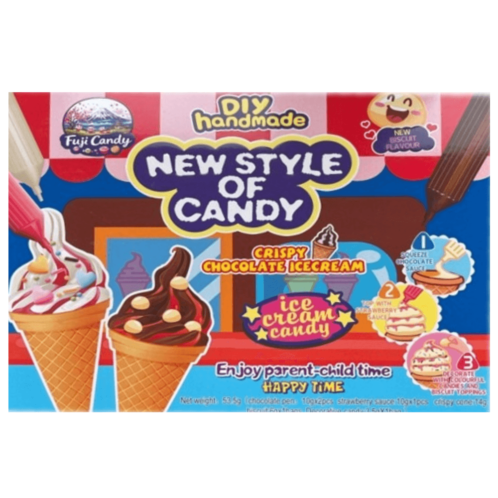 Fuji Candy DIY Handmade Ice Cream Shop Kit Box 43.5g 