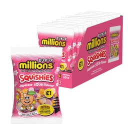 Millions Squashies Japanese Sour Flavour Bag 100g