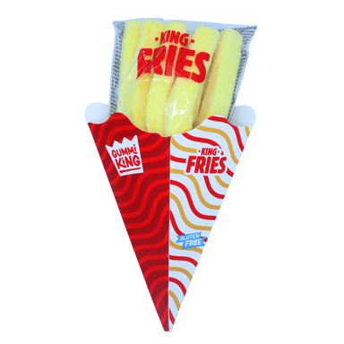 Gummi King Fries Cone - 9 x 80g Packs