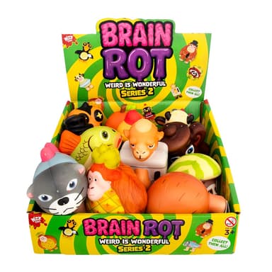 Wizz Toys Brainrot Squishy Toys 12 Figures