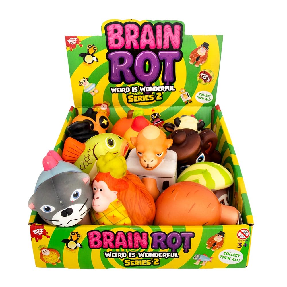 Wizz Toys Brainrot Squishy Toys 12 Figures