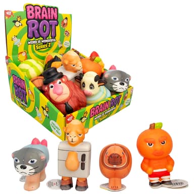 Wizz Toys Brainrot Squishy Toys 12 Figures
