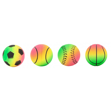 Wizz Toys Rainbow Bouncy Balls 24 Balls