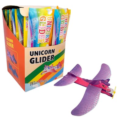 Wizz Toys Unicorn Gliders 48 Packs