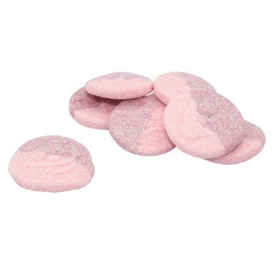Kingsway Sour Foam Smileys - 1 x 2kg Bag