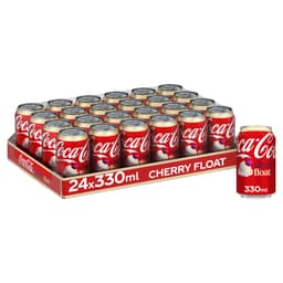 Coca-Cola Cherry Float Can 330ml 24 Pack