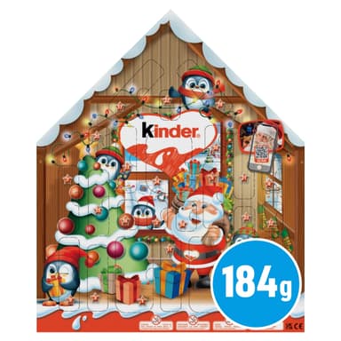 Kinder Chocolate House Advent Calendar - 1 x 184g Box