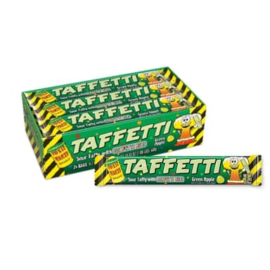 Toxic Waste Tafetti Apple Chew Bar - 24 x 20g Bars