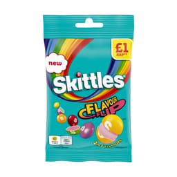 Skittles Fruit Flavour Flip Sweets 109g £1 PMP 