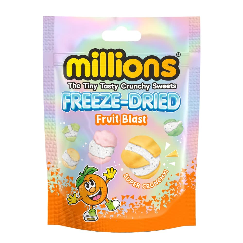 Millions Freeze-Dried Fruit Blast Pouch 50g