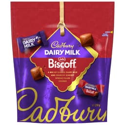 Cadbury Dairy Milk & Biscoff Chocolate Pouch 230g