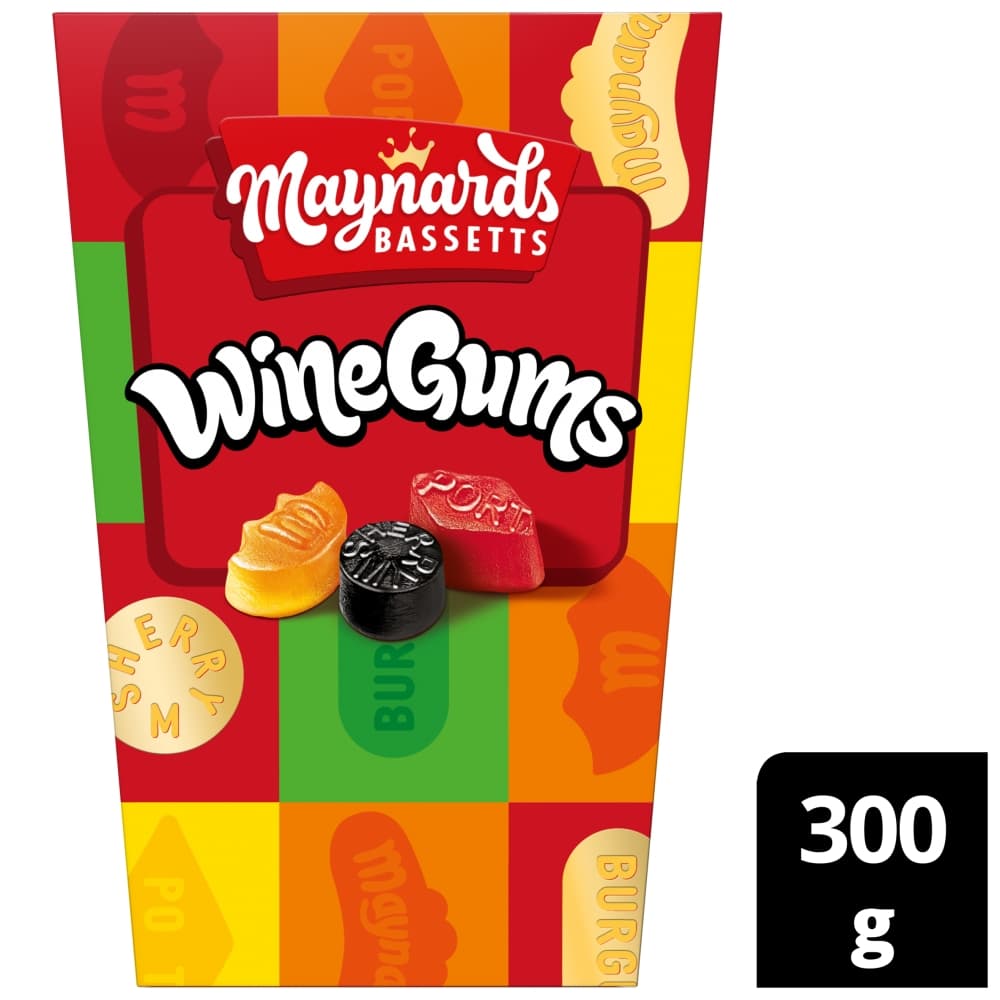 Maynards Wine Gums Candy Carton 300g