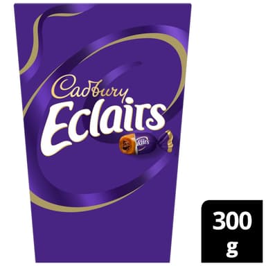 Cadbury Eclairs Candy - 1 x 300g Carton