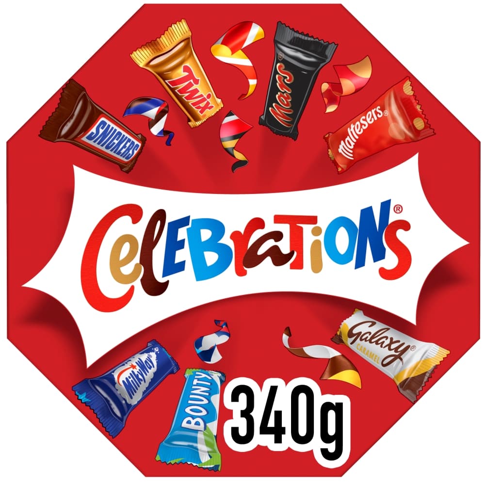 Celebrations Milk Chocolate Gift Box 340g