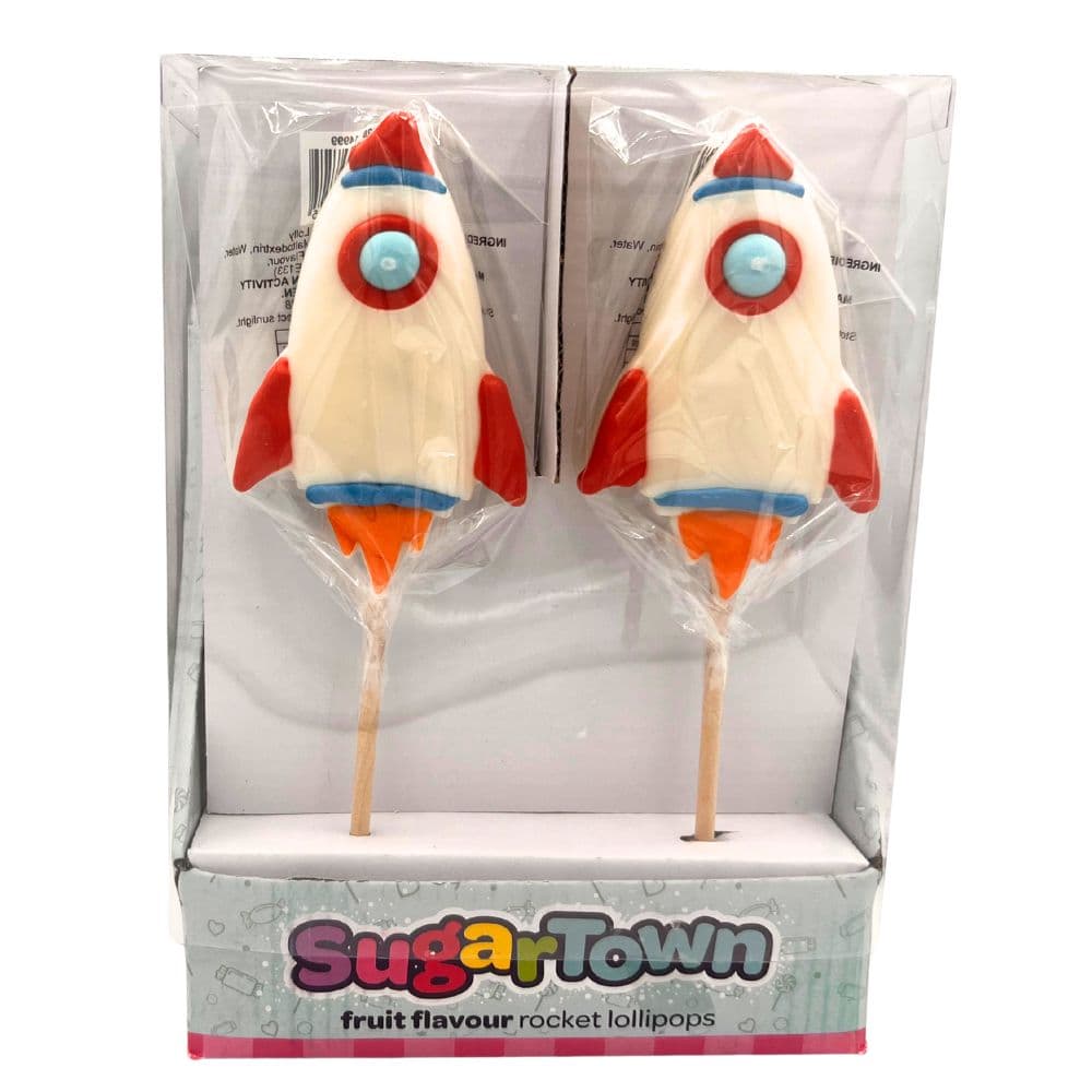 Sugartown Rocket Rock Lolly 80g