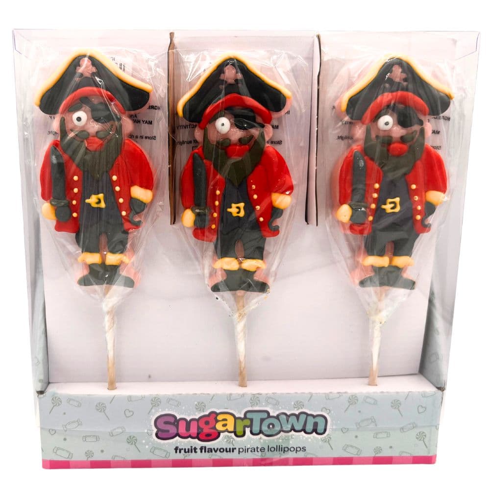 Sugartown Pirate Lollipop 100g
