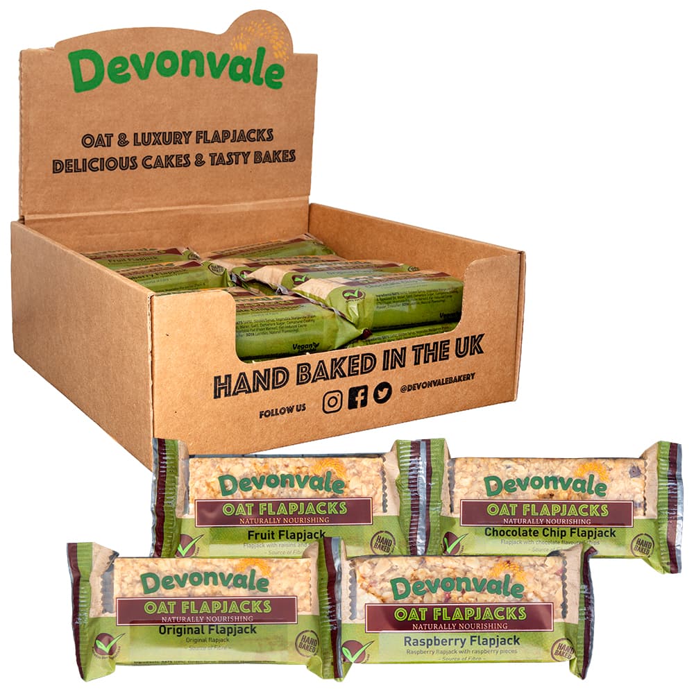 Devonvale Oat Flapjacks Selection 90g