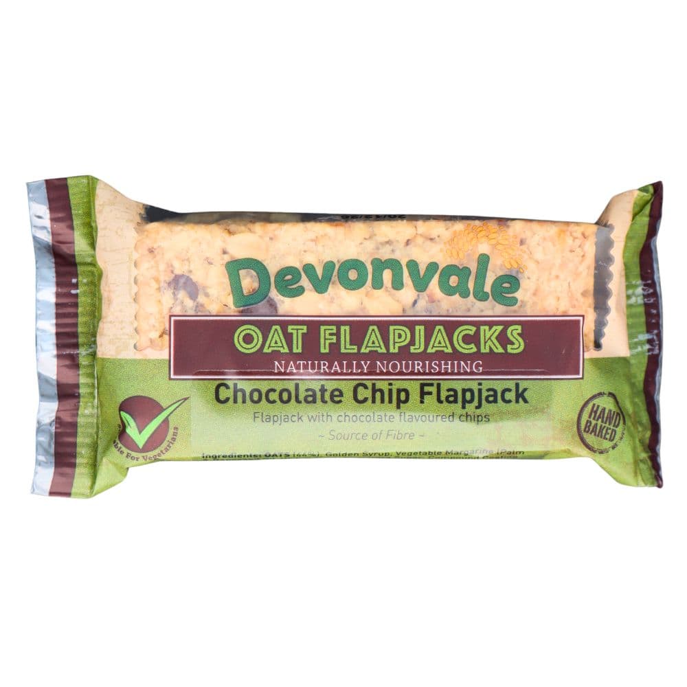 Devonvale Chocolate Chip Oat Flapjacks 90g