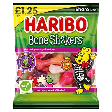 Haribo Bone Shakers - 12 x 140g Bags
