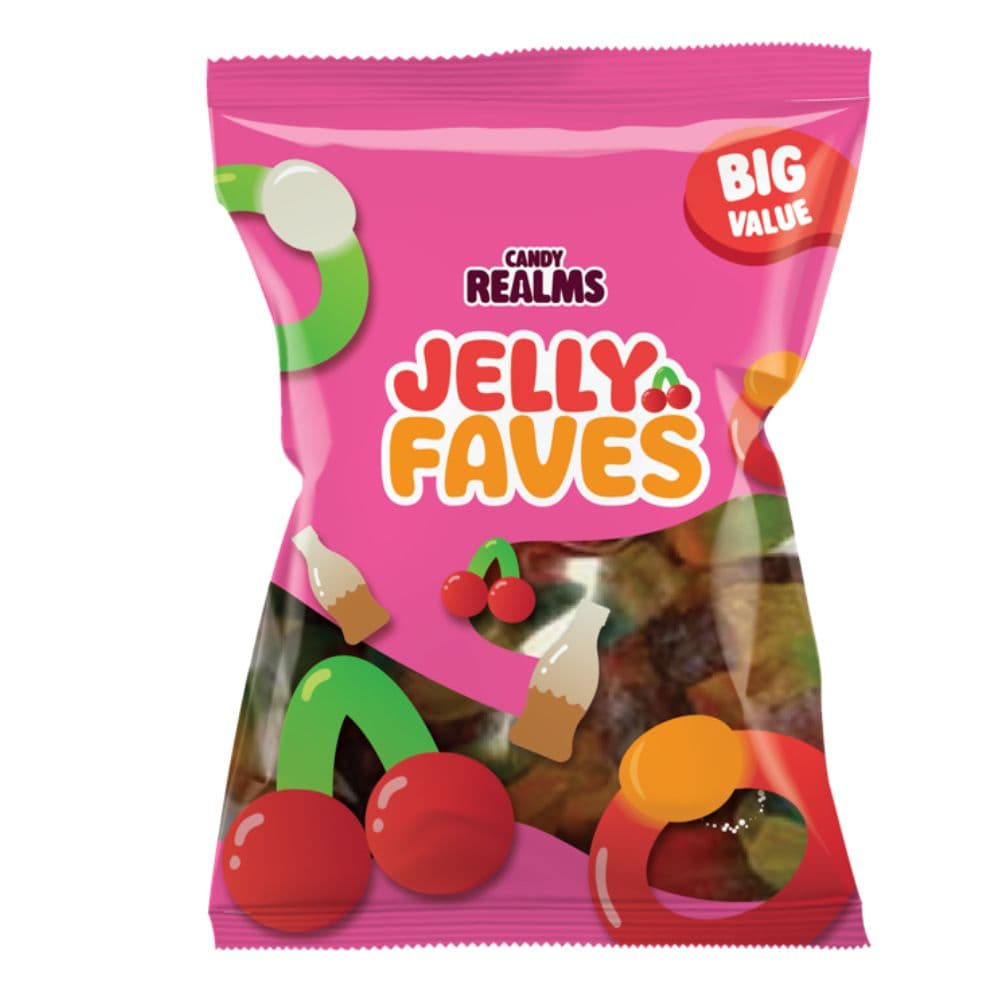 Candy Realms Jelly Faves Bag 170g
