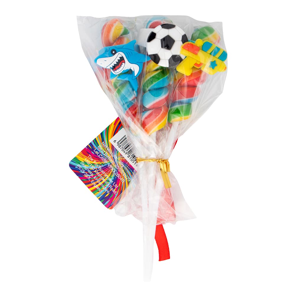 Kandy Kandy Mixed Fruit Flavoured Blue Ring Pops 36g