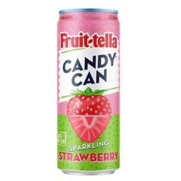 Candy Can Fruit-Tella Strawberry Sparkling Drink 330ml
