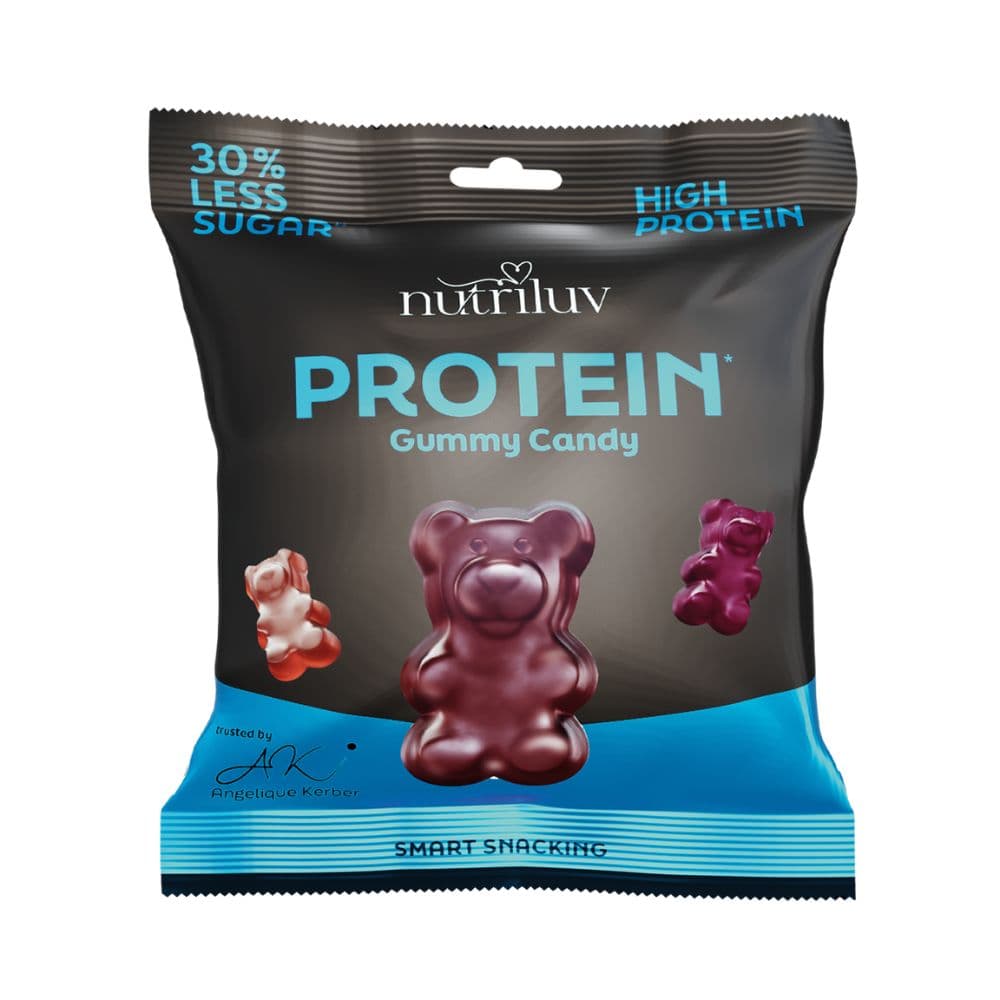 Nutriluv Bett'r Snacks Protein Gummy Candy Bag 75g