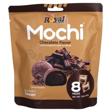 Royal Family Mochi Chocolate Flavour - 12 x 120g Pouches