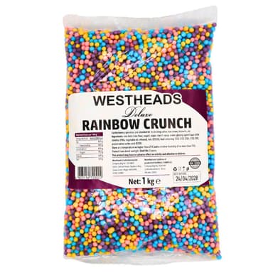 Westheads Deluxe Rainbow Crunch - 1 x 1kg Bag
