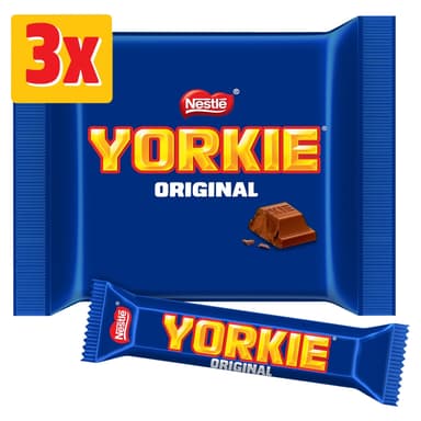 Yorkie Milk Chocolate Bar 3 Pack - 14 x 136g Multipacks
