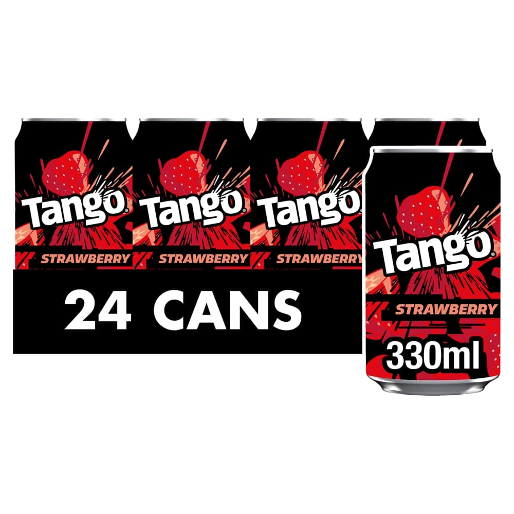 Tango Strawberry Can 330ml 24 Pack