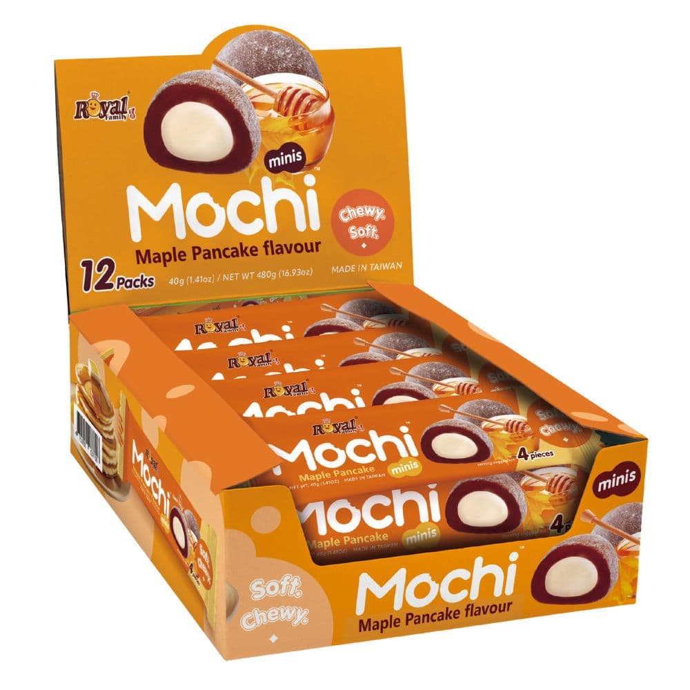 Royal Family Mochi Minis Maple Pancake Flavour Pack 40g