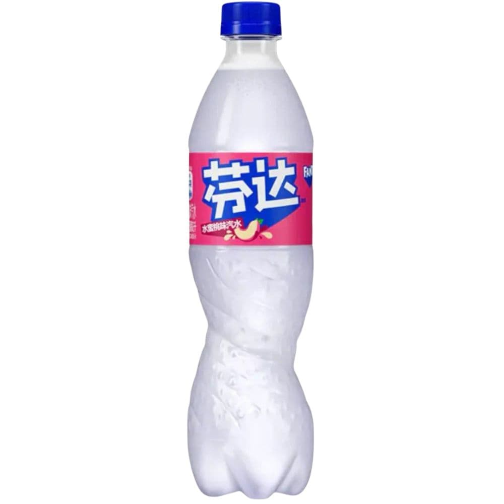 Fanta White Peach Bottle 500ml (Chinese)