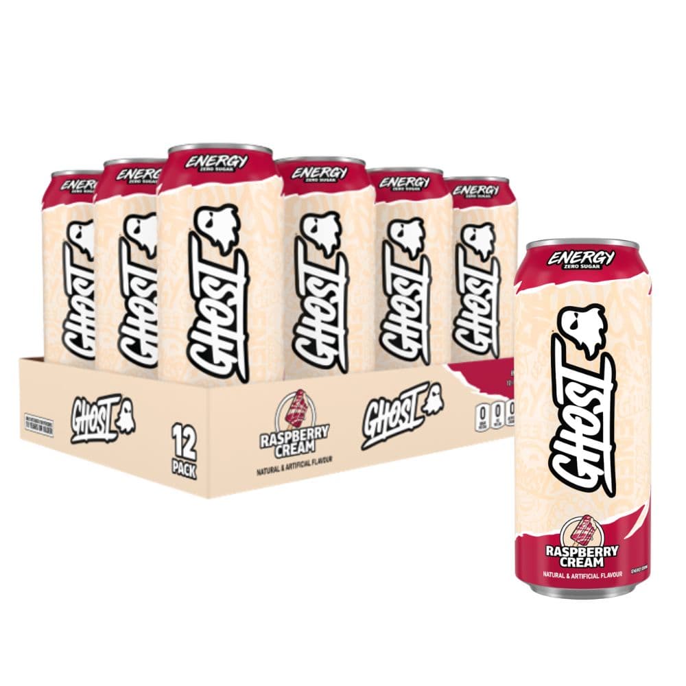 Ghost Energy Raspberry Cream Energy Drink 500ml
