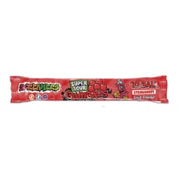 Zed Candy Screamers Super Sour Strawberry Gumballs 54g