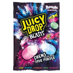 Bazooka Candy Juicy Drop Blasts 140g