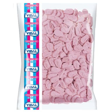 Vidal Foam Shrimps - 1 x 1kg Bag