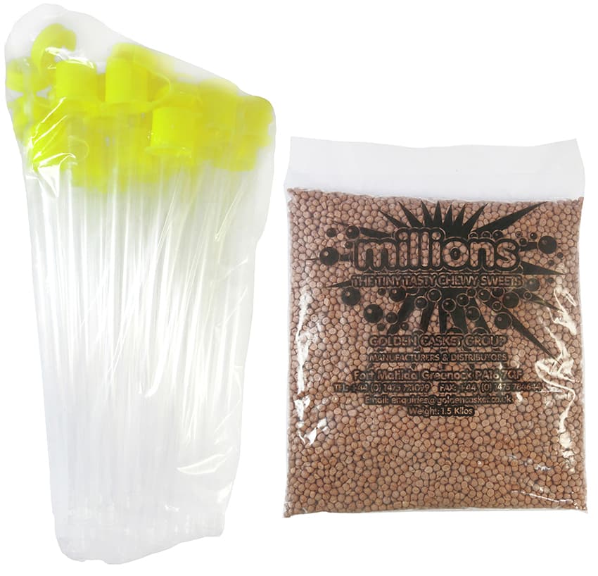 Cola Millions 1.5kg Bag + 25 Tubes