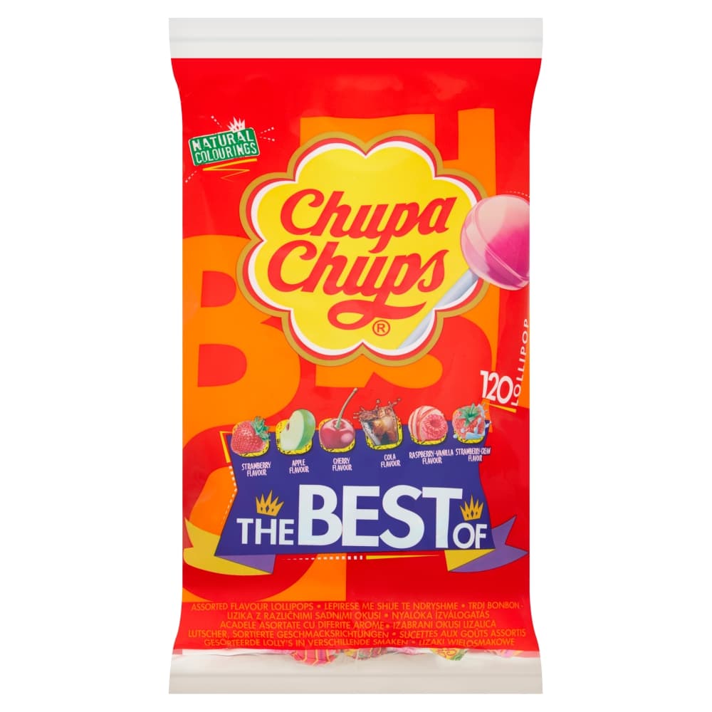 Chupa Chups The Best of 120 Lollipops 1440g
