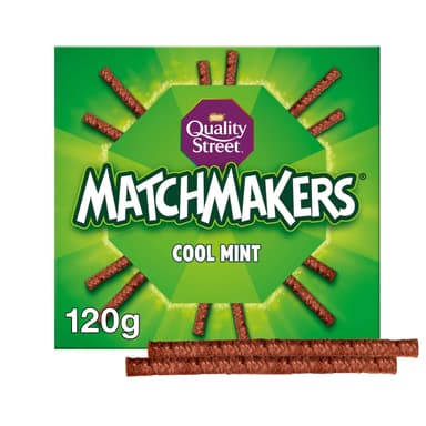 Quality Street Matchmakers Mint Chocolate - 1 x 120g Box