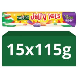 Rowntree’s Jelly Tots Sweets Giant Tube 115g