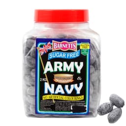 Barnetts Sugar Free Army & Navy Jar 2kg