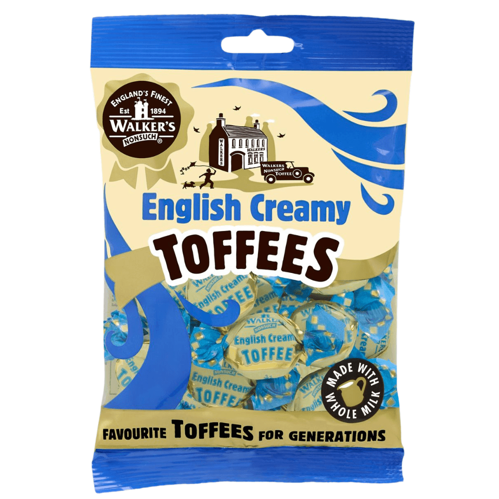 Walker's Nonsuch English Creamy Toffees 150g