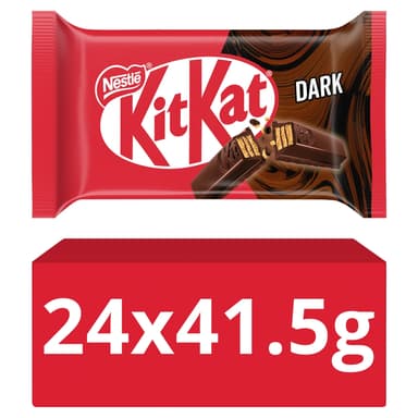 Kit Kat Dark Chocolate 4 Finger - 24 x 41.5g Bars