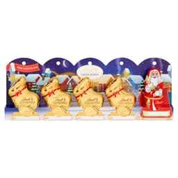 Lindt Santa Sleigh Milk Chocolate 5 Pack