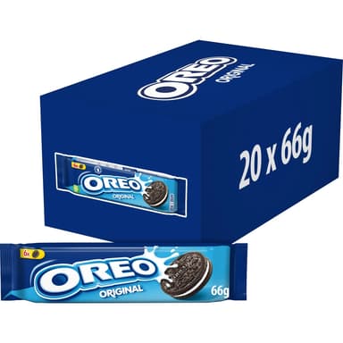 Oreo Original Sandwich Biscuit Snack Pack 66g